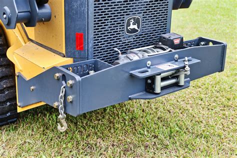 Skid Steer Winch Mount Bumper 